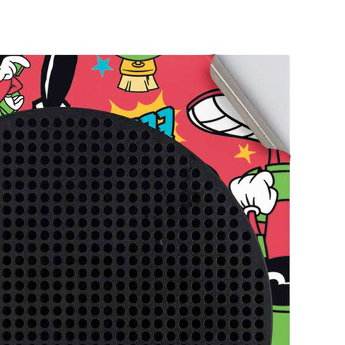 Looney Tunes Marvin the Martian Patches Xbox Series S Console Skin