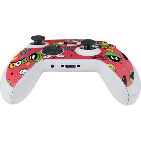 Looney Tunes Marvin the Martian Patches Xbox Series S Controller Skin
