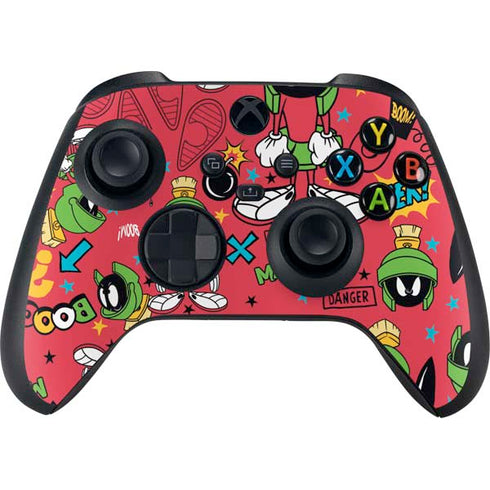 Looney Tunes Marvin the Martian Patches Xbox Series X Controller Skin