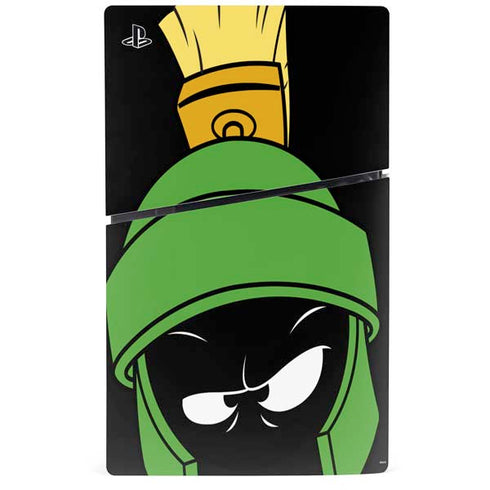 Looney Tunes Marvin the Martian PS5 Slim Disk Console Skin