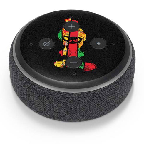 Looney Tunes Marvin the Martian Sliced Amazon Echo Dot Skin