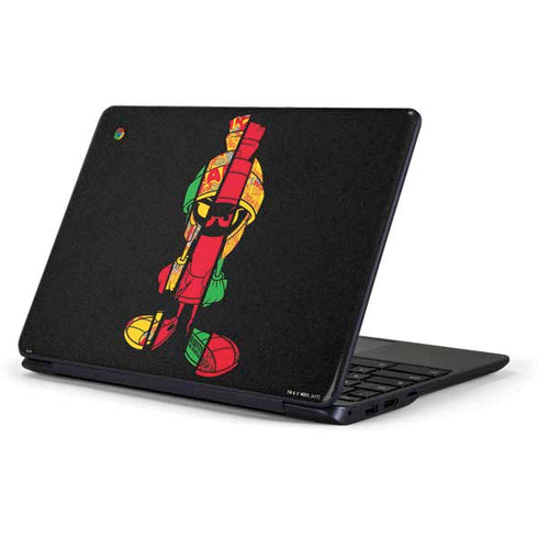Looney Tunes Marvin the Martian Sliced Samsung Chromebook Skin