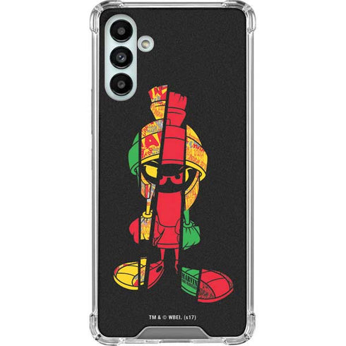 Looney Tunes Marvin the Martian Sliced Galaxy A13 5G Clear Case