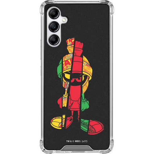 Looney Tunes Marvin the Martian Sliced Galaxy A14 5G Clear Case