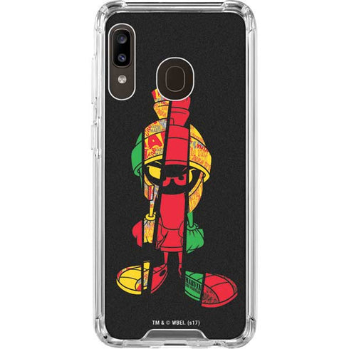 Looney Tunes Marvin the Martian Sliced Galaxy A30 Clear Case