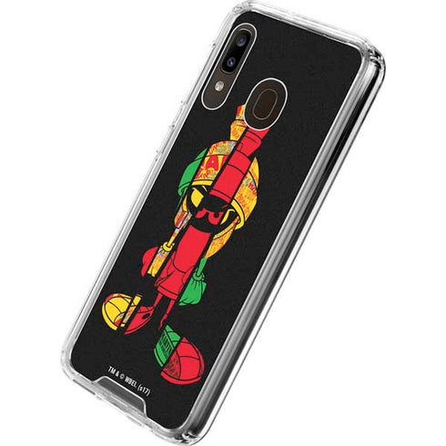 Looney Tunes Marvin the Martian Sliced Galaxy A30 Clear Case