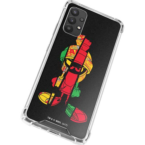 Looney Tunes Marvin the Martian Sliced Galaxy A32 5G Clear Case