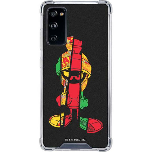 Looney Tunes Marvin the Martian Sliced Galaxy S20 FE Clear Case
