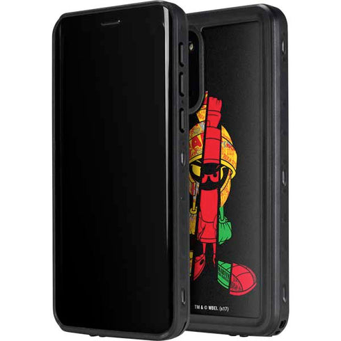Looney Tunes Marvin the Martian Sliced Galaxy S20 Plus Waterproof Case