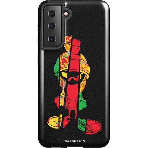 Looney Tunes Marvin the Martian Sliced Galaxy S21 5G Pro Case