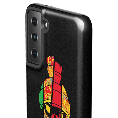 Looney Tunes Marvin the Martian Sliced Galaxy S21 Plus 5G Pro Case