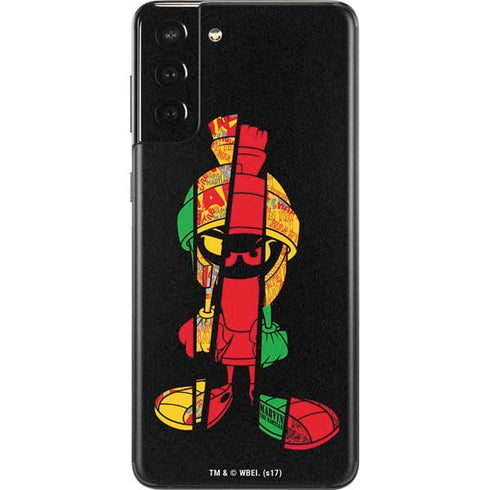 Looney Tunes Marvin the Martian Sliced Galaxy S21 Plus 5G Skin