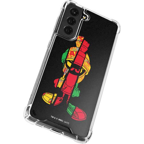 Looney Tunes Marvin the Martian Sliced Galaxy S22 Clear Case