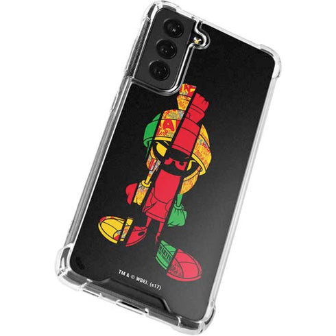 Looney Tunes Marvin the Martian Sliced Galaxy S22 Plus Clear Case