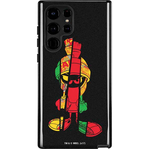 Looney Tunes Marvin the Martian Sliced Galaxy S22 Ultra Pro Case