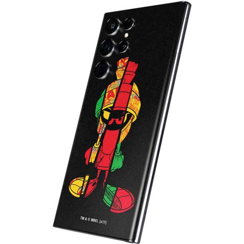 Looney Tunes Marvin the Martian Sliced Galaxy S22 Ultra Skin