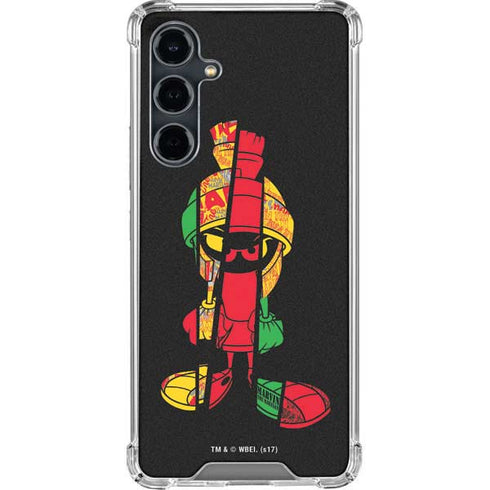 Looney Tunes Marvin the Martian Sliced Galaxy S23 FE Clear Case
