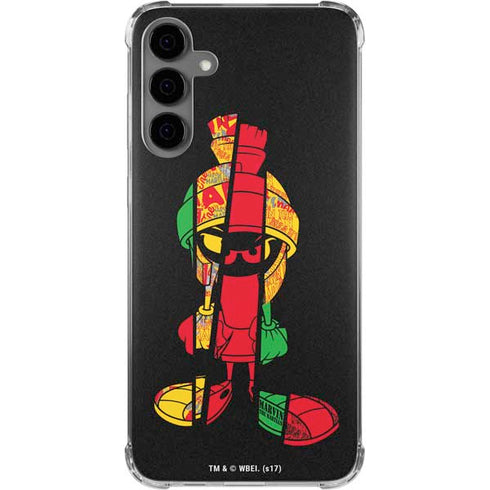 Looney Tunes Marvin the Martian Sliced Galaxy S24 Plus Clear Case