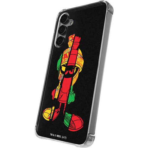 Looney Tunes Marvin the Martian Sliced Galaxy S24 Plus Clear Case