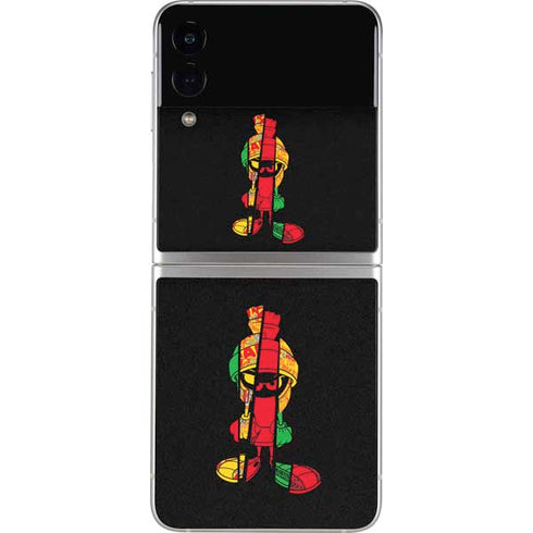Looney Tunes Marvin the Martian Sliced Galaxy Z Flip4 5G Skin