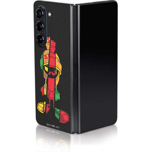 Looney Tunes Marvin the Martian Sliced Galaxy Z Fold5 5G Skin