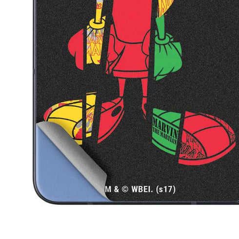 Looney Tunes Marvin the Martian Sliced Galaxy Z Fold5 5G Skin