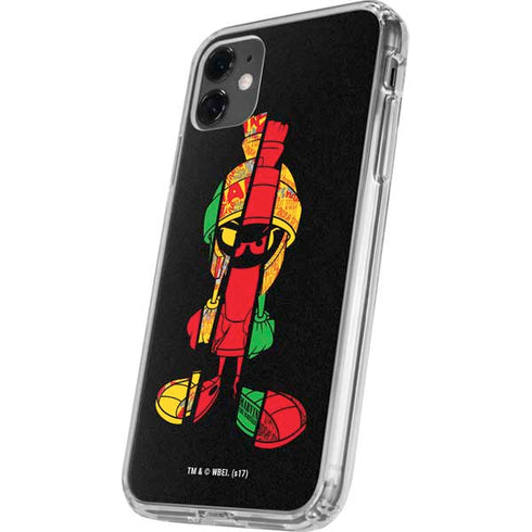 Looney Tunes Marvin the Martian Sliced iPhone 11 Clear Case