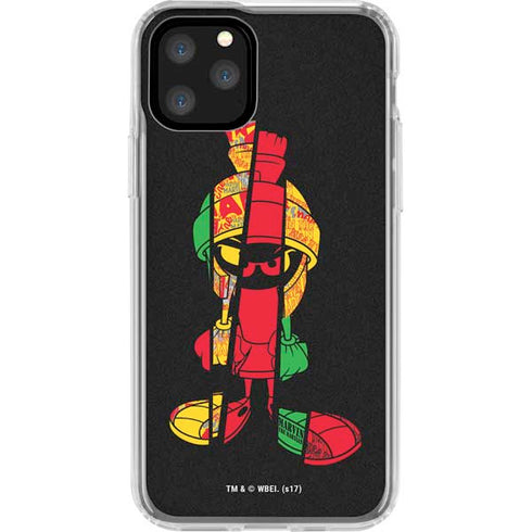Looney Tunes Marvin the Martian Sliced iPhone 11 Pro Clear Case
