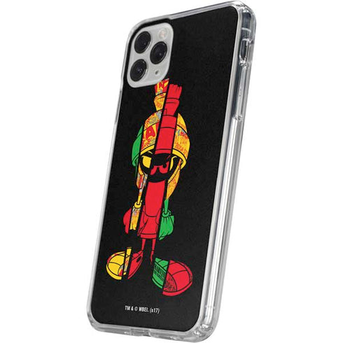 Looney Tunes Marvin the Martian Sliced iPhone 11 Pro Clear Case