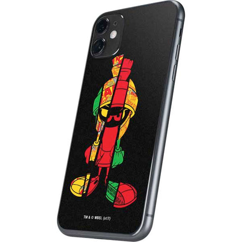Looney Tunes Marvin the Martian Sliced iPhone 11 Skin