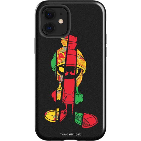 Looney Tunes Marvin the Martian Sliced iPhone 12 Impact Case