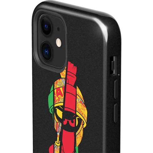 Looney Tunes Marvin the Martian Sliced iPhone 12 Impact Case