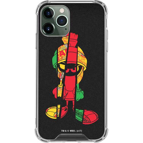 Looney Tunes Marvin the Martian Sliced iPhone 12 Pro Clear Case