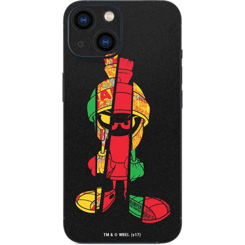 Looney Tunes Marvin the Martian Sliced iPhone 13 Mini Skin