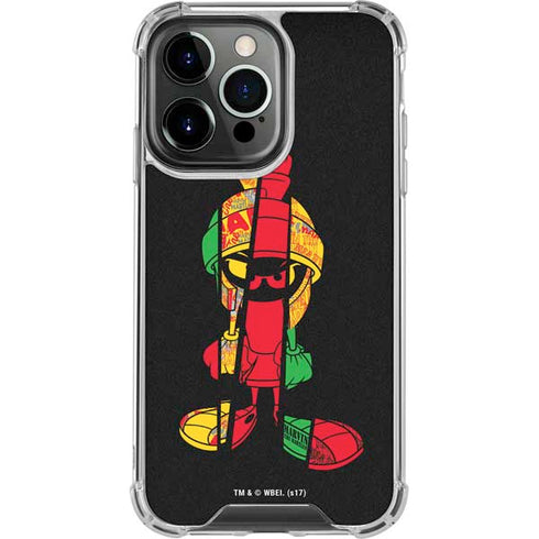 Looney Tunes Marvin the Martian Sliced iPhone 13 Pro Clear Case