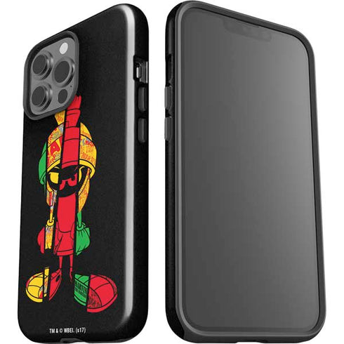 Looney Tunes Marvin the Martian Sliced iPhone 13 Pro Max Impact Case