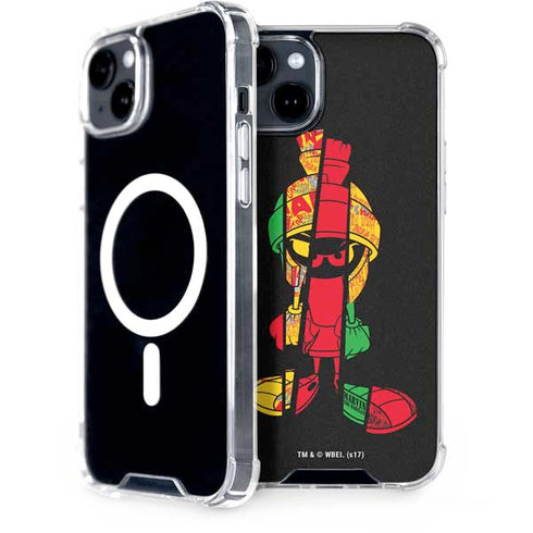 Looney Tunes Marvin the Martian Sliced iPhone 15 Plus MagSafe Case