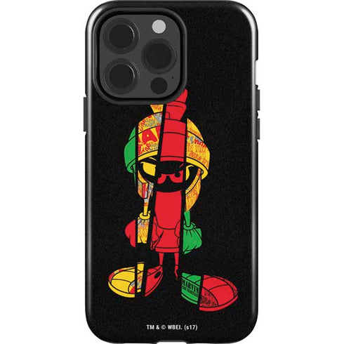 Looney Tunes Marvin the Martian Sliced iPhone 15 Pro Impact Case