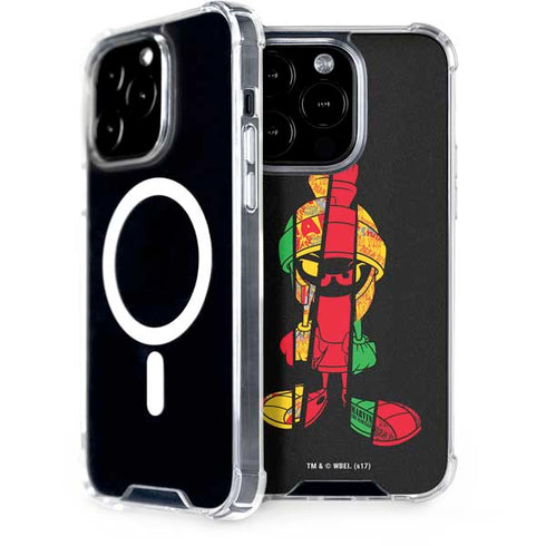 Looney Tunes Marvin the Martian Sliced iPhone 14 Pro MagSafe Case