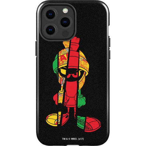 Looney Tunes Marvin the Martian Sliced iPhone 14 Pro Max Impact Case