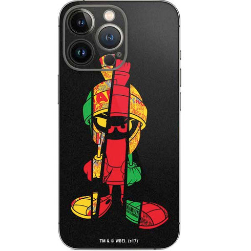 Looney Tunes Marvin the Martian Sliced iPhone 14 Pro Skin