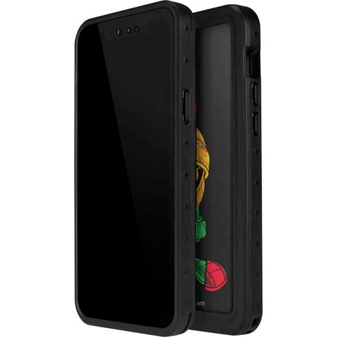 Looney Tunes Marvin the Martian Sliced iPhone 15 Plus Waterproof Case