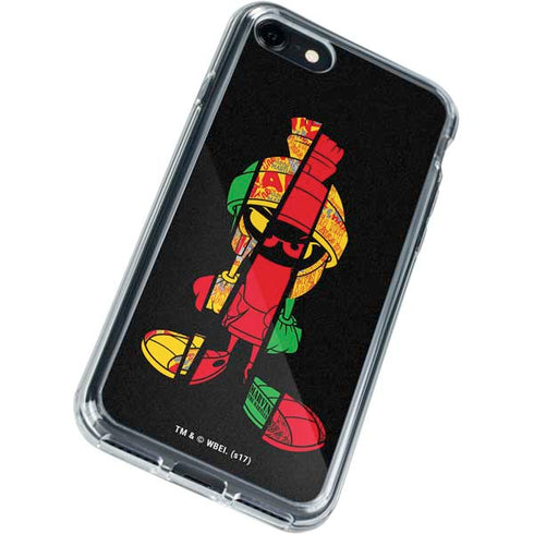 Looney Tunes Marvin the Martian Sliced iPhone SE (2nd & 3rd Gen) Clear Case