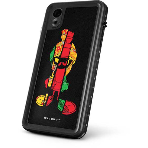 Looney Tunes Marvin the Martian Sliced iPhone XR Waterproof Case