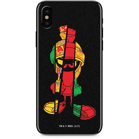 Looney Tunes Marvin the Martian Sliced iPhone XS Skin