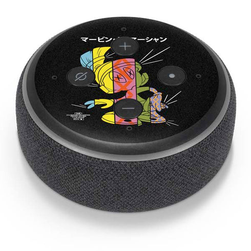 Looney Tunes Marvin the Martian Sliced Juxtapose Amazon Echo Dot Skin