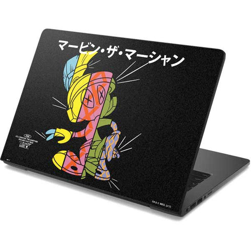 Looney Tunes Marvin the Martian Sliced Juxtapose Dell Chromebook Skin