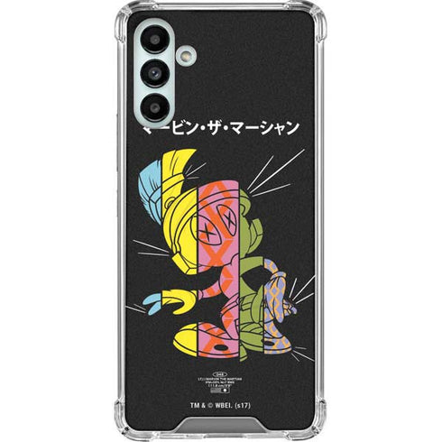 Looney Tunes Marvin the Martian Sliced Juxtapose Galaxy A13 5G Clear Case