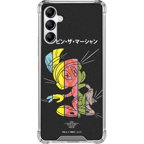 Looney Tunes Marvin the Martian Sliced Juxtapose Galaxy A14 5G Clear Case