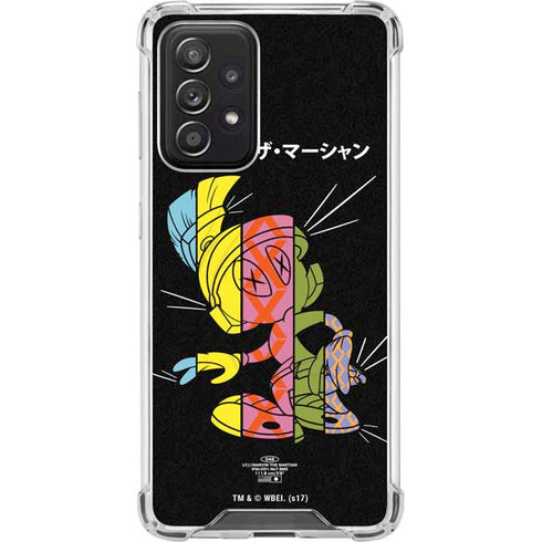Looney Tunes Marvin the Martian Sliced Juxtapose Galaxy A52 5G Clear Case